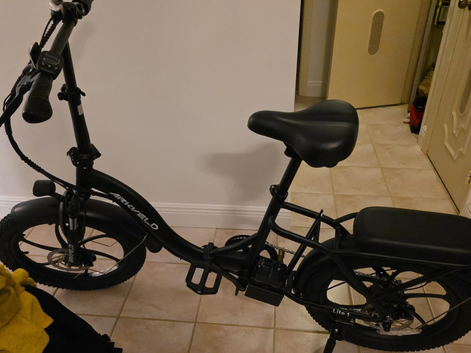 H14 Electric Bike for Adults, Peak 1200W/1500W 25 MPH Folding Electric Bikes, 48V 10A 480WH Ebike, 45 Miles PAS Range, 14