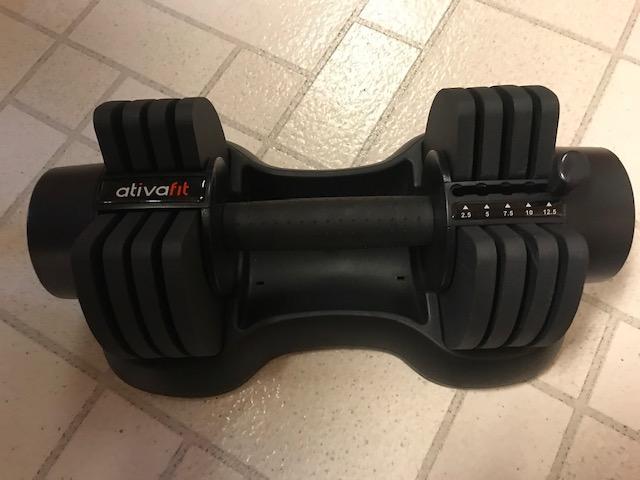 ATIVAFIT Adjustable Dumbbell Set of 2, 5-88LB Quick Dial Free Weights with Double Safety Lock, Anti-Slip Steel Handle & Storage Box, Space Saving Home Gym Equipment customer photo 1