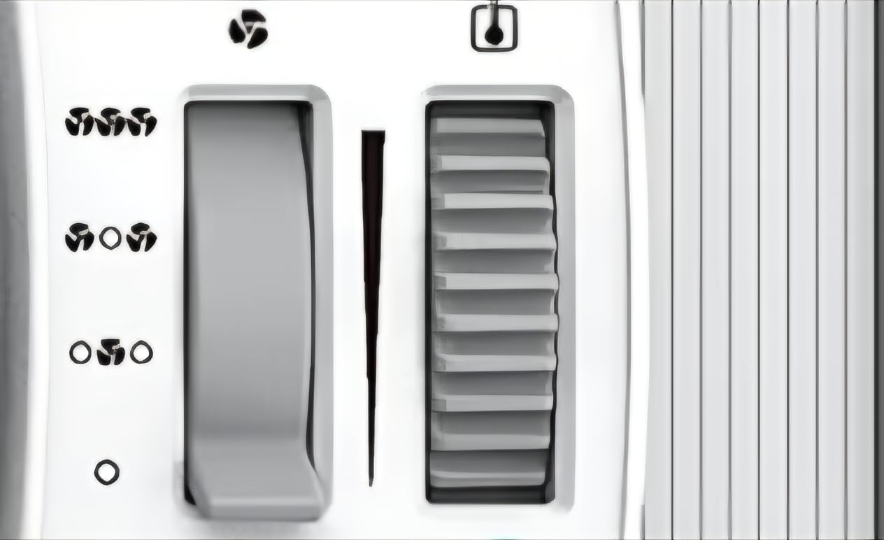 Comfort Zone Triple Window Fan with Adjustable Thermostat | 3-Speed High-Velocity Cooling | Horizontal or Vertical Manual Control | Fits Double Hung Windows (Min 25