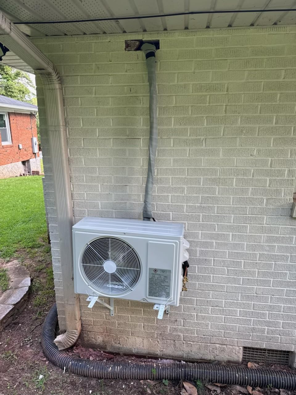MEPTY 18000BTU Mini Split AC/Heating System, 19 SEER2 Energy Efficient Mini Split Air Conditioner with Heat Pump, 230V Cools Up to 1250sq.ft, Ductless Inverter AC Unit with Pre-Charged Condenser customer photo 1