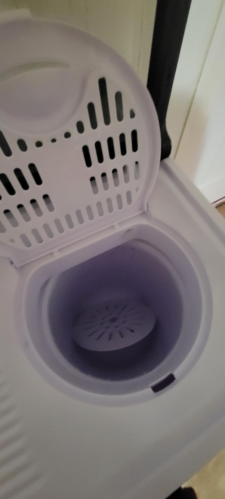 Giantex Portable Washing Machine, 18LBS Twin Tub Mini Compact Laundry Washer Spinner Combo with Drain Pump, 11Lbs Washer and 7Lbs Spinner for Apartments, RVs, Dorms, Gray+White customer photo 1