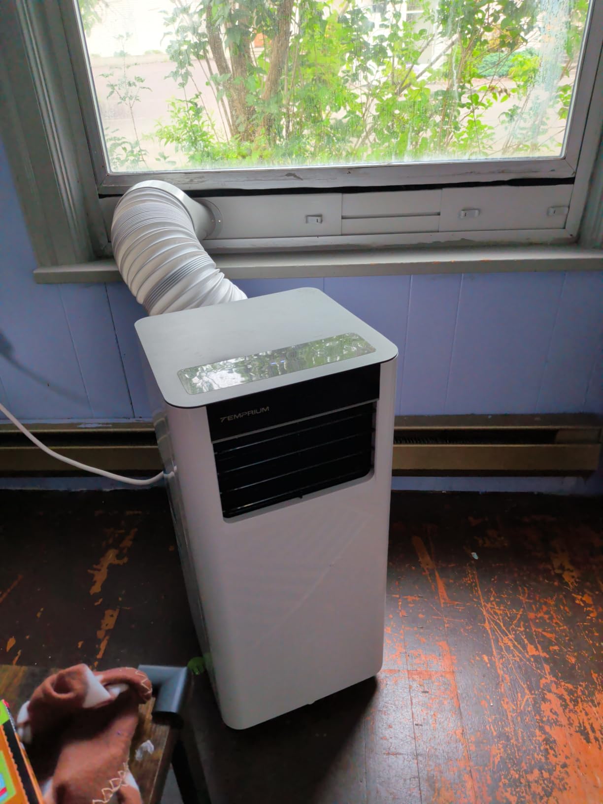 12,000 BTU Portable Air Conditioner, 41dB Ultra Quiet AC Unit for Bedroom Home, Cools Up to 600 Sq.Ft, Dual Motor 4-in-1 Smart WiFi with App/Alexa/Remote, Silent Mode, Easy Install Window Kit customer photo 2