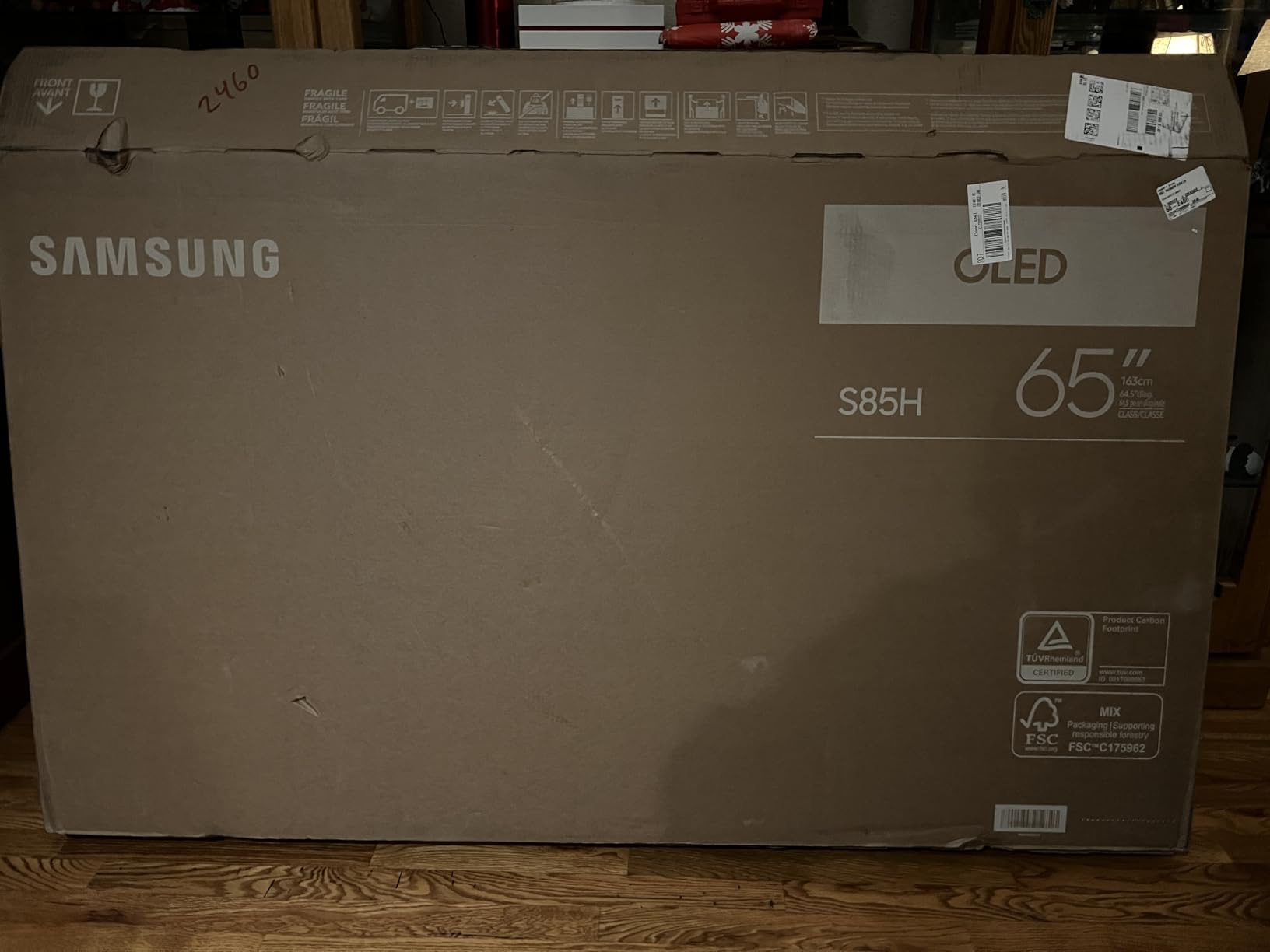 Samsung 65-Inch Class OLED S85H Series Samsung Vision AI Smart TV (2026 Model, 65S85H) OLED HDR, NQ4 AI Gen2 Processor, 4K AI Upscaling, AI Sound Controller, Color Booster Pro, Alexa Built-in customer photo 1