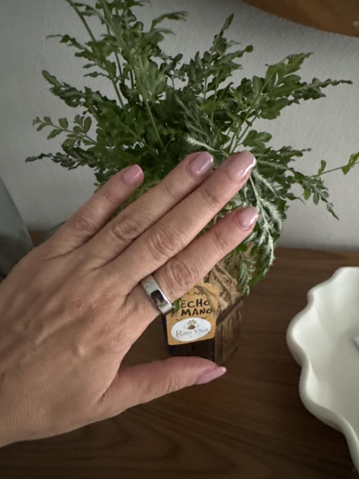 Oura Ring 5 - Silver - Size 8 - World's Smallest Smart Ring - Sleep, Activity, Women's Health, AI Advisor, 1 Week of Battery Life, Size Before You Buy, Android & iOS Compatible customer photo 1