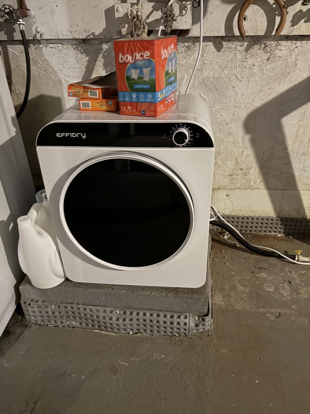 110V Portable Clothes Dryer 830W Compact Laundry Dryers 2 cu.ft Electric Machine with Stainless Steel Tub for Apartment,RVs,Dorms,12LBS drying machine Clothing Dryer secadora portatil de ropa customer photo 1