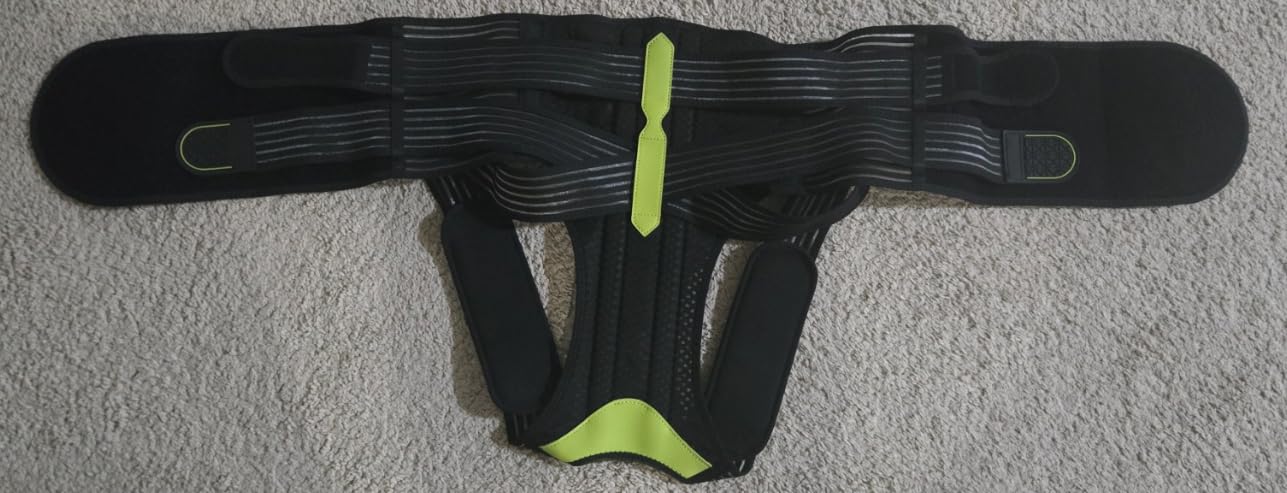 Posture Corrector for Women & Men, Breathable Full Back Brace Support for Hunchback, Adjustable Invisible Shoulder Straightener for Upper & Lower Back Pain Relief, Daily Wear for Office & Home customer photo 2