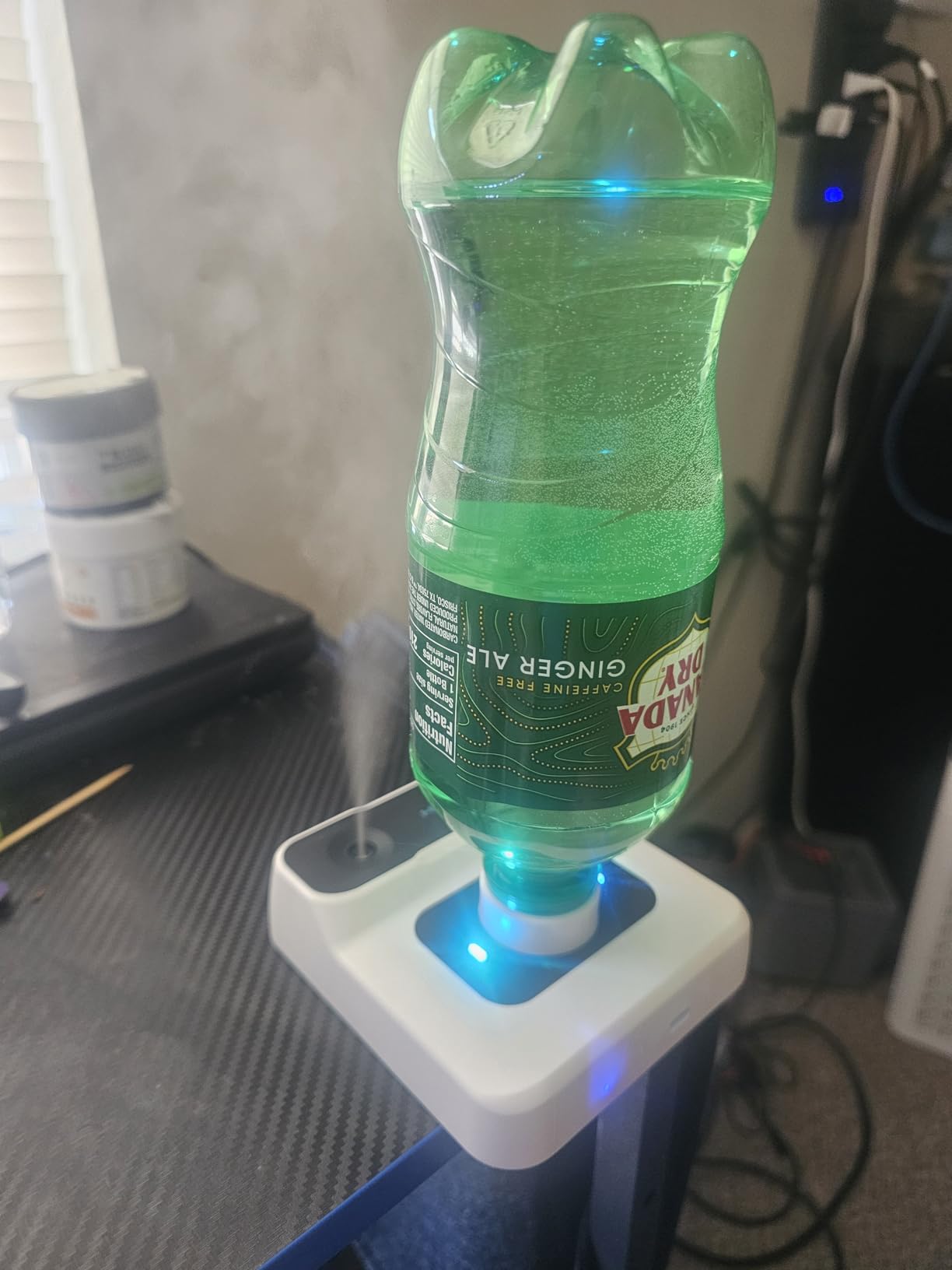 Travel Humidifier, Portable Small Humidifier for Plants, Bedroom, Office, Hotel or Car, 5000mAh Battery Operated Mini Cool Mist Humidifiers, Quiet 23dB, Auto-off, Night Light & BPA-Free, Khaki customer photo 2
