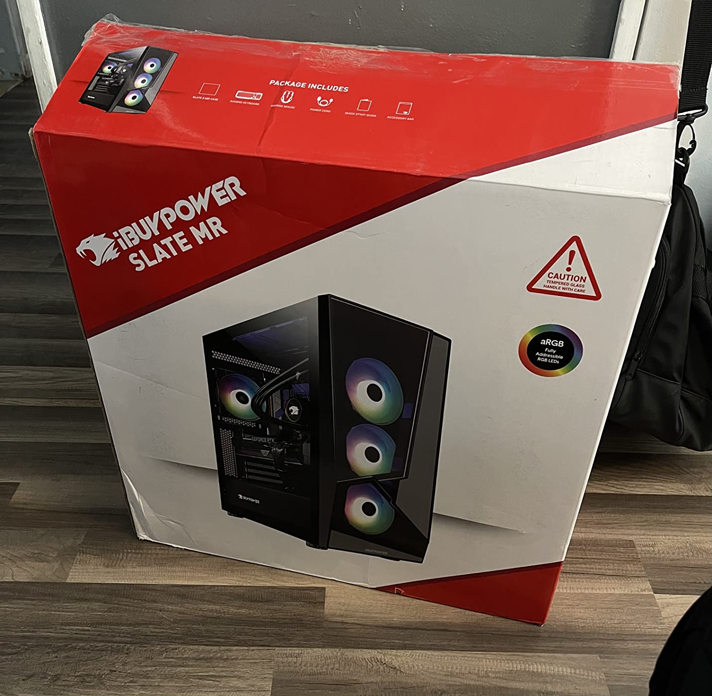 iBUYPOWER Element SE Gaming PC Desktop Computer AMD Ryzen 5 5500 CPU, AMD Radeon RX 6500XT 4GB, 16GB DDR4 Non-RGB 3200MHz RAM, 512GB NVMe SSD, Windows 11 Home, Gamer Keyboard and Mouse - ESA5R65XT04 customer photo 1