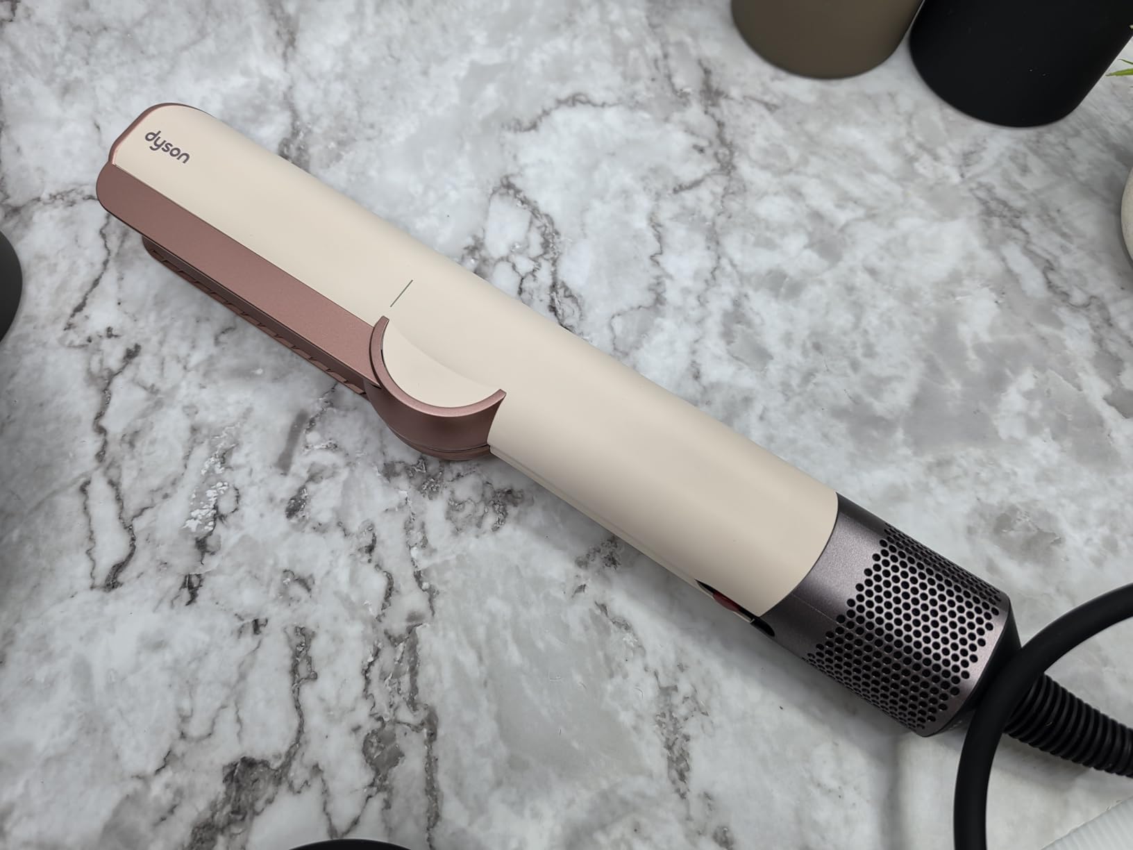 Dyson Airstrait Straightener, Wet to Dry Hair Straightener, No Heat Damage, No hot Plates, All Hair Types customer photo 2