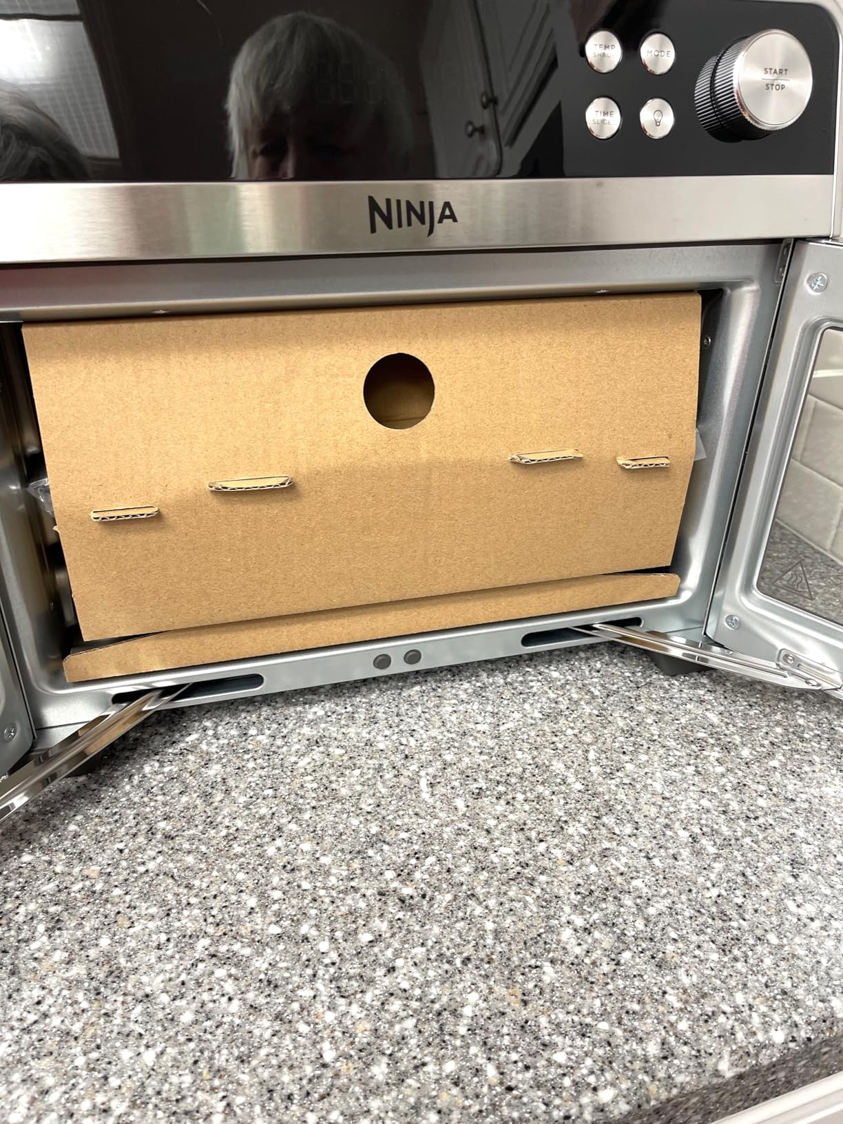 Ninja French Door Premier Air Fry Oven, 10-in-1, 20.3-qt Capacity, PFAS-free, FO101BK customer photo 2