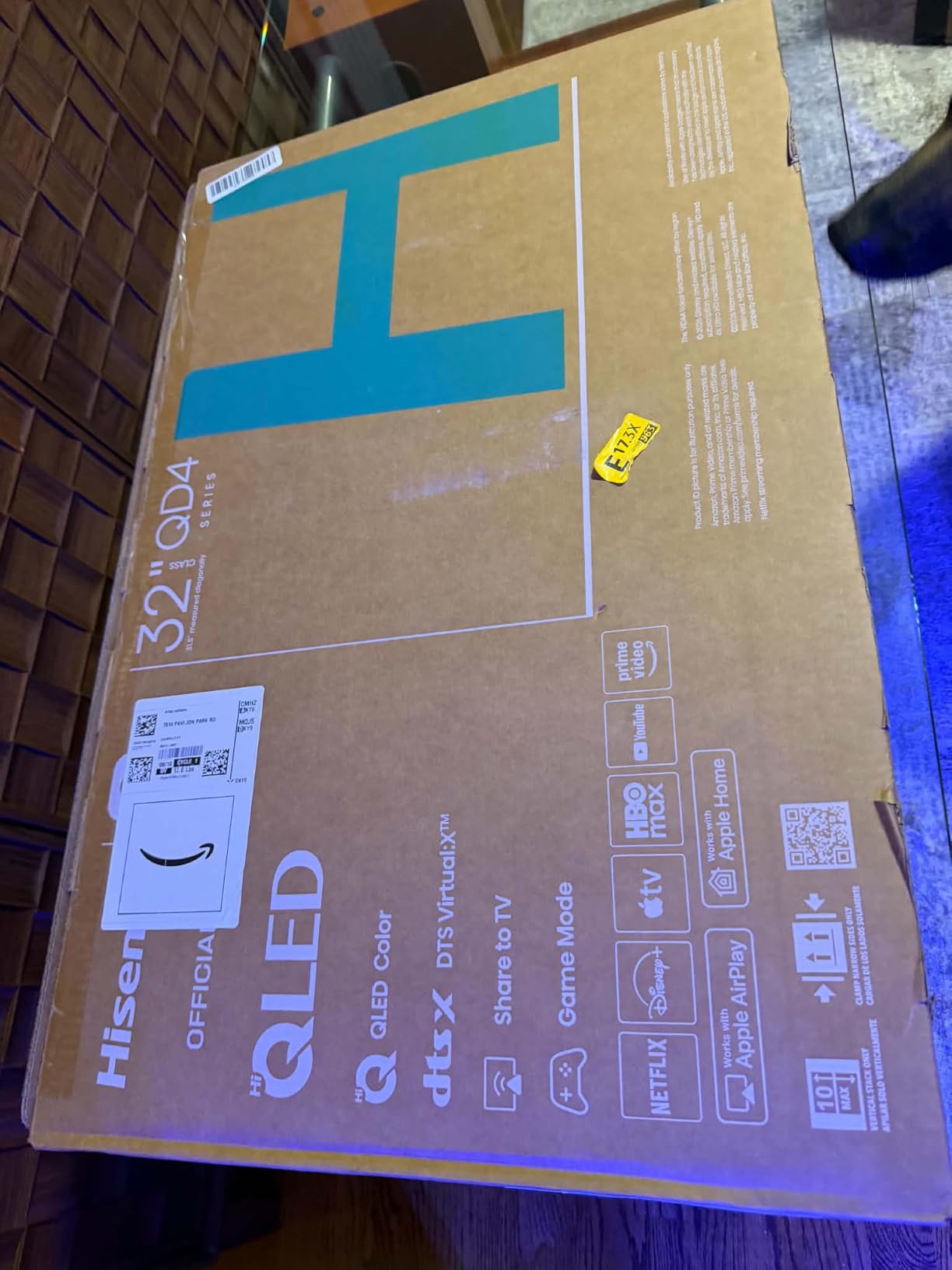 Hisense 40QD4SV 40 inch Class QD4 Series FHD Hi-QLED Smart VIDAA TV customer photo 1