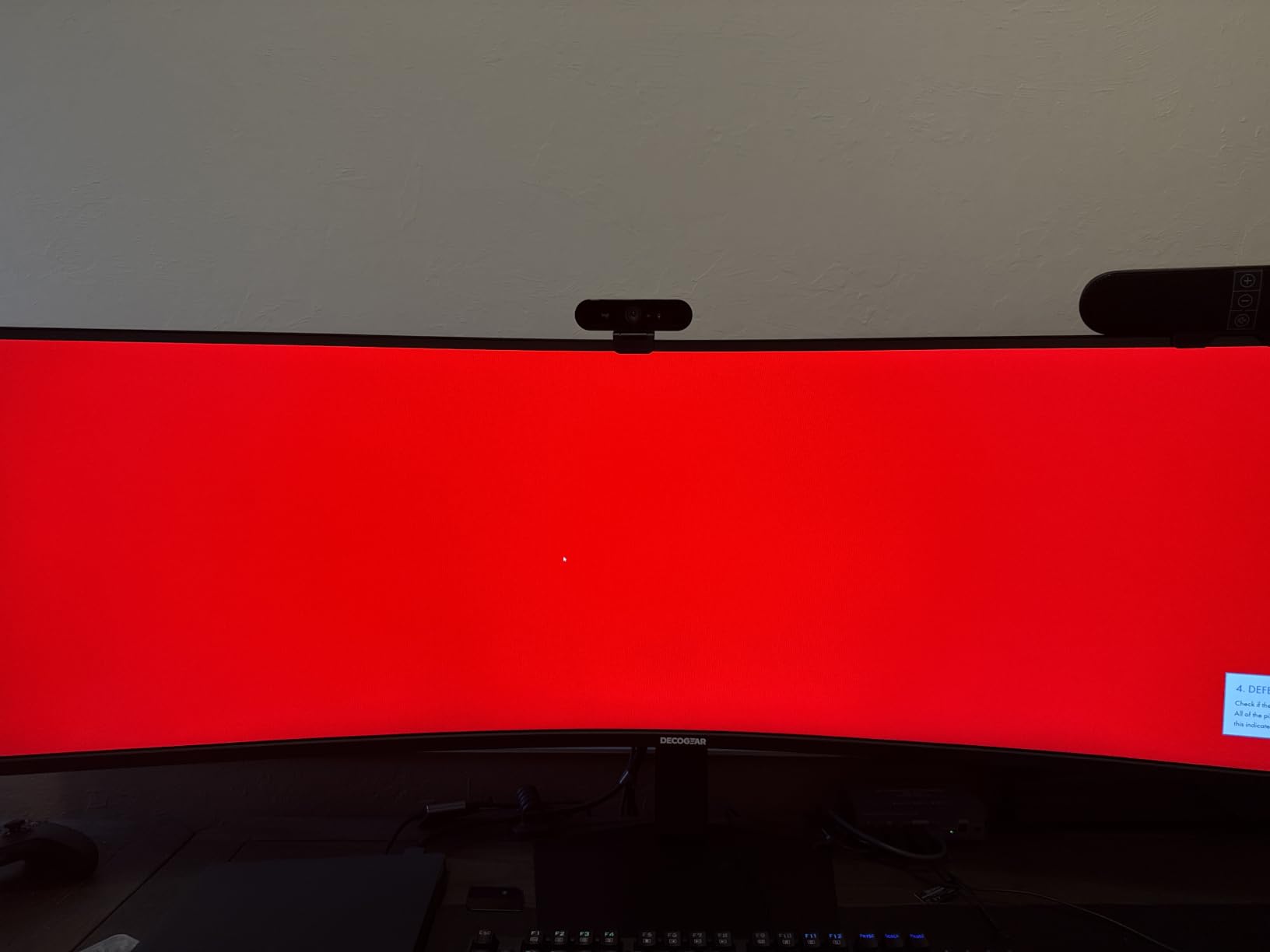 Deco Gear 49 Inch Curved Ultrawide Monitor, 5120x1440 Dual QHD 32:9 1500R VA Display, HDR400, 120Hz, Adaptive Sync, 1ms MPRT, USB-C 65W PD, KVM, PIP/PBP, Gaming & Workstation Setup, for PC & Laptop customer photo 2