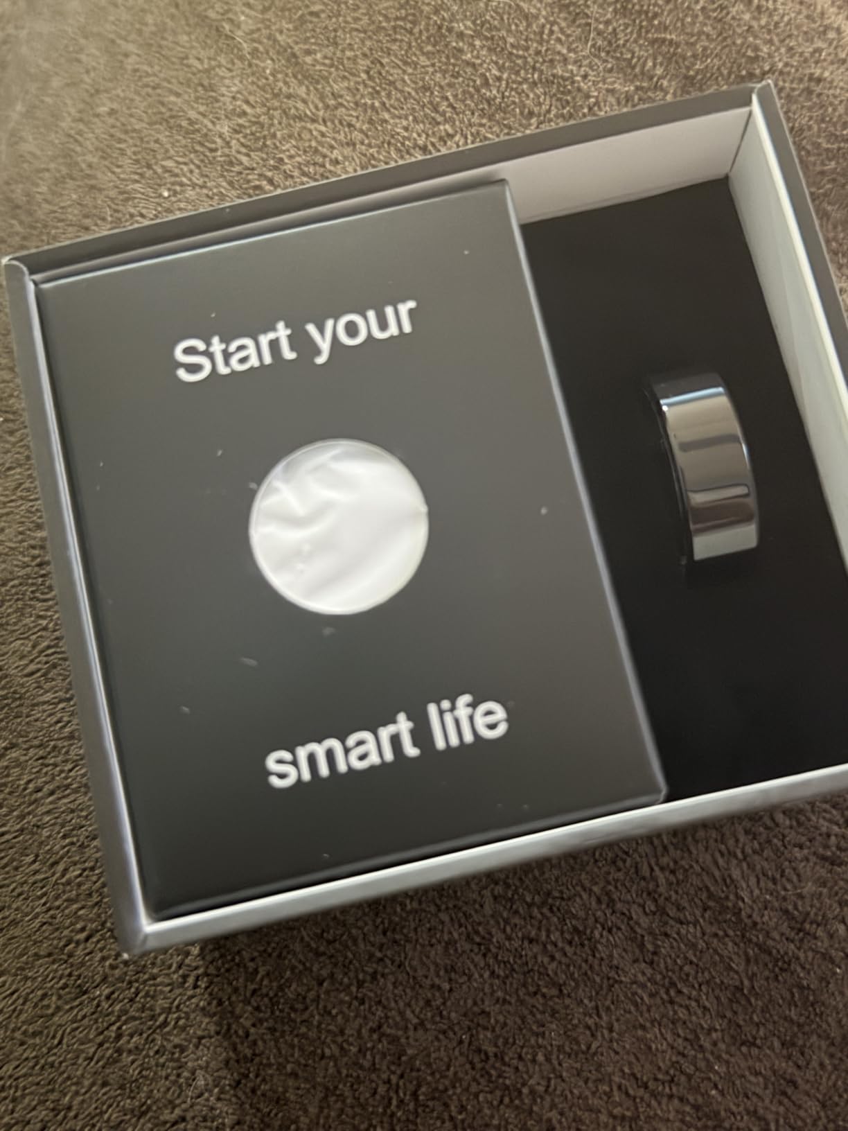 New Smart Ring Health Tracker for Women & Men, Sleep Exercise Health Monitoring, Daily Tracking, iOS/Android Compatible, IP68 Waterproof, No Subscription Required, 5-Day Battery Life (Rose Gold, 8) customer photo 1