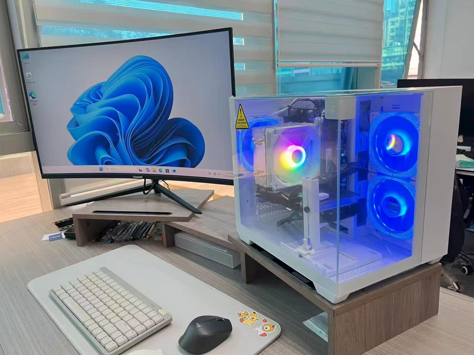 Gaming PC Desktop Computer, GeForce RTX 3050 8GB GDDR6, Ryzen 7 4700LE | 16GB DDR4 RAM, 512GB NVMe SSD, WiFi 6 Prebuilt Tower for Gaming, Streaming, Content Creation, Home Office & Students customer photo 1
