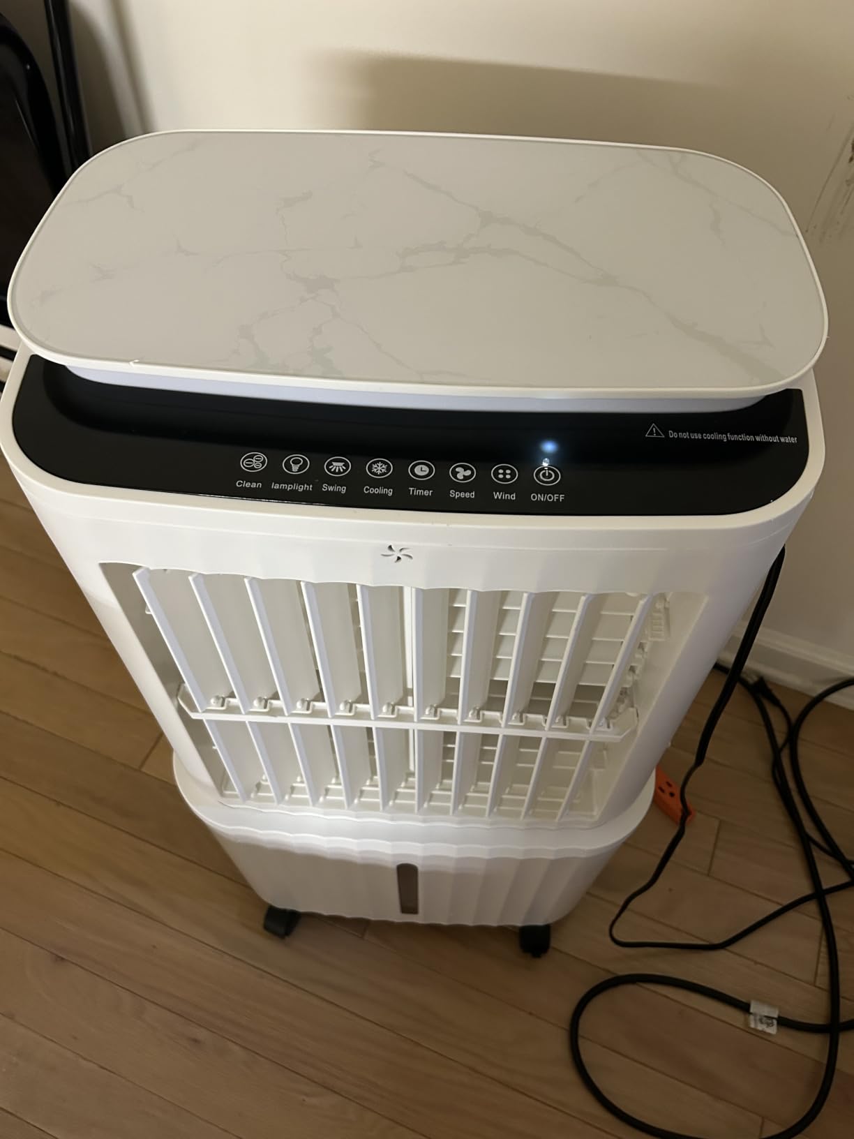 Auertech 16 Gal Evaporative Air Cooler, 5000CFM Detachable Swamp Cooler | Windowless Air Conditioner, 120° Oscillation,12H Timer, 6 Ice Packs, Indoor & Outdoor, Garage Patio customer photo 2