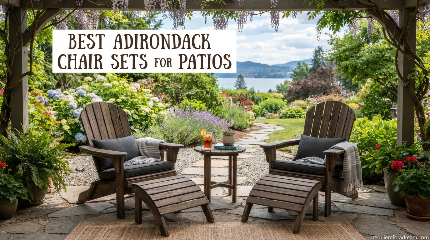 Best Adirondack Chair Sets for Patios