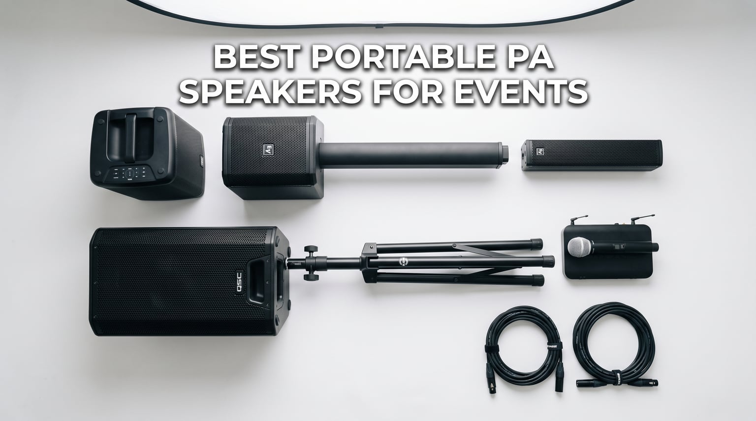 best portable pa speakers for events
