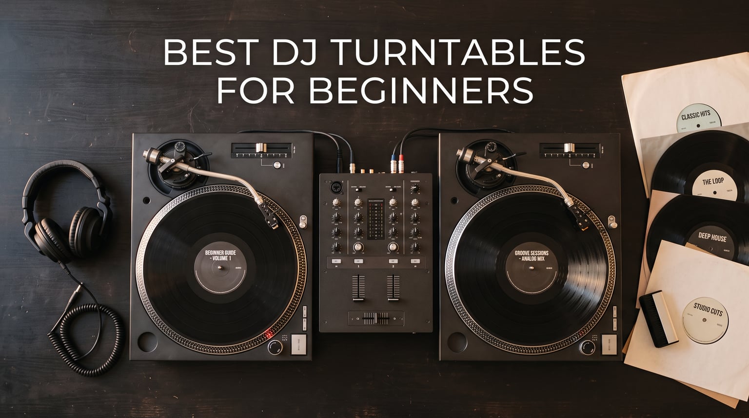 best dj turntables for beginners