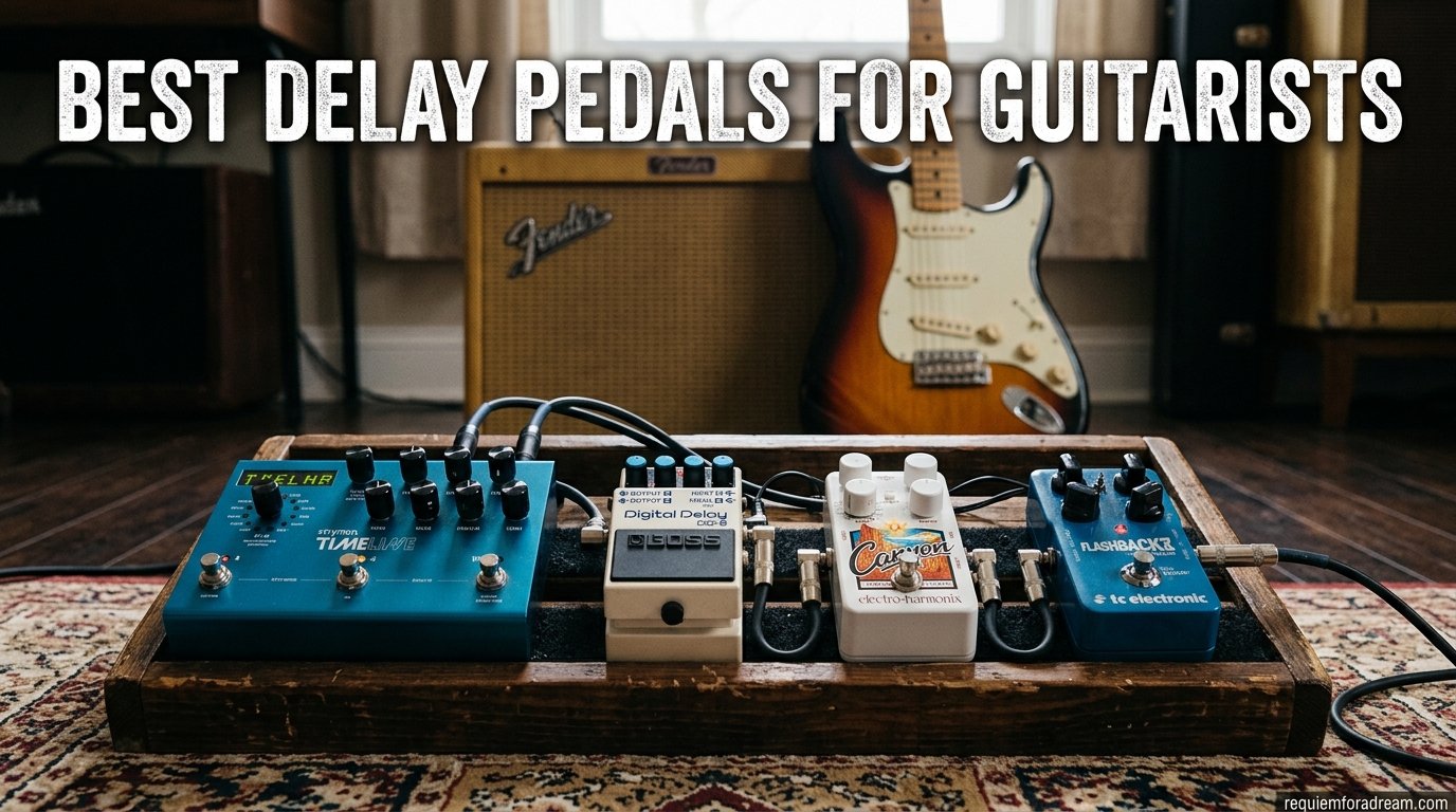 best delay pedals for guitarists