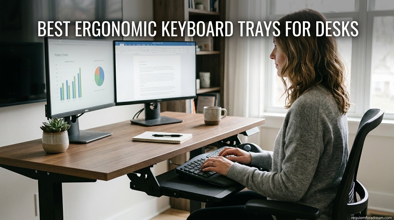 best ergonomic keyboard trays for desks