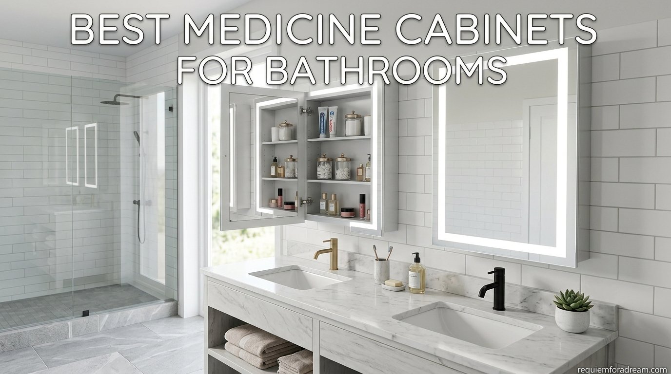 best medicine cabinets for bathrooms