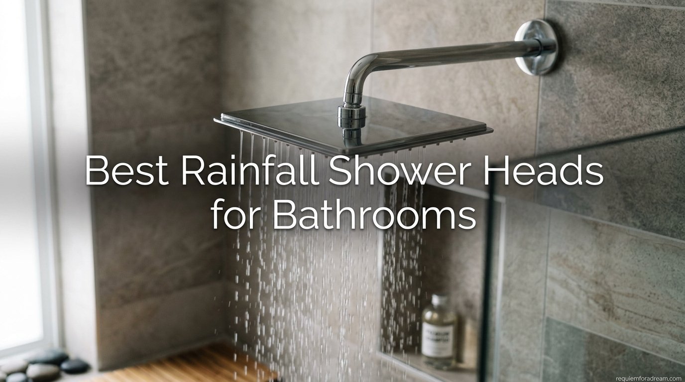 best rainfall shower heads for bathrooms