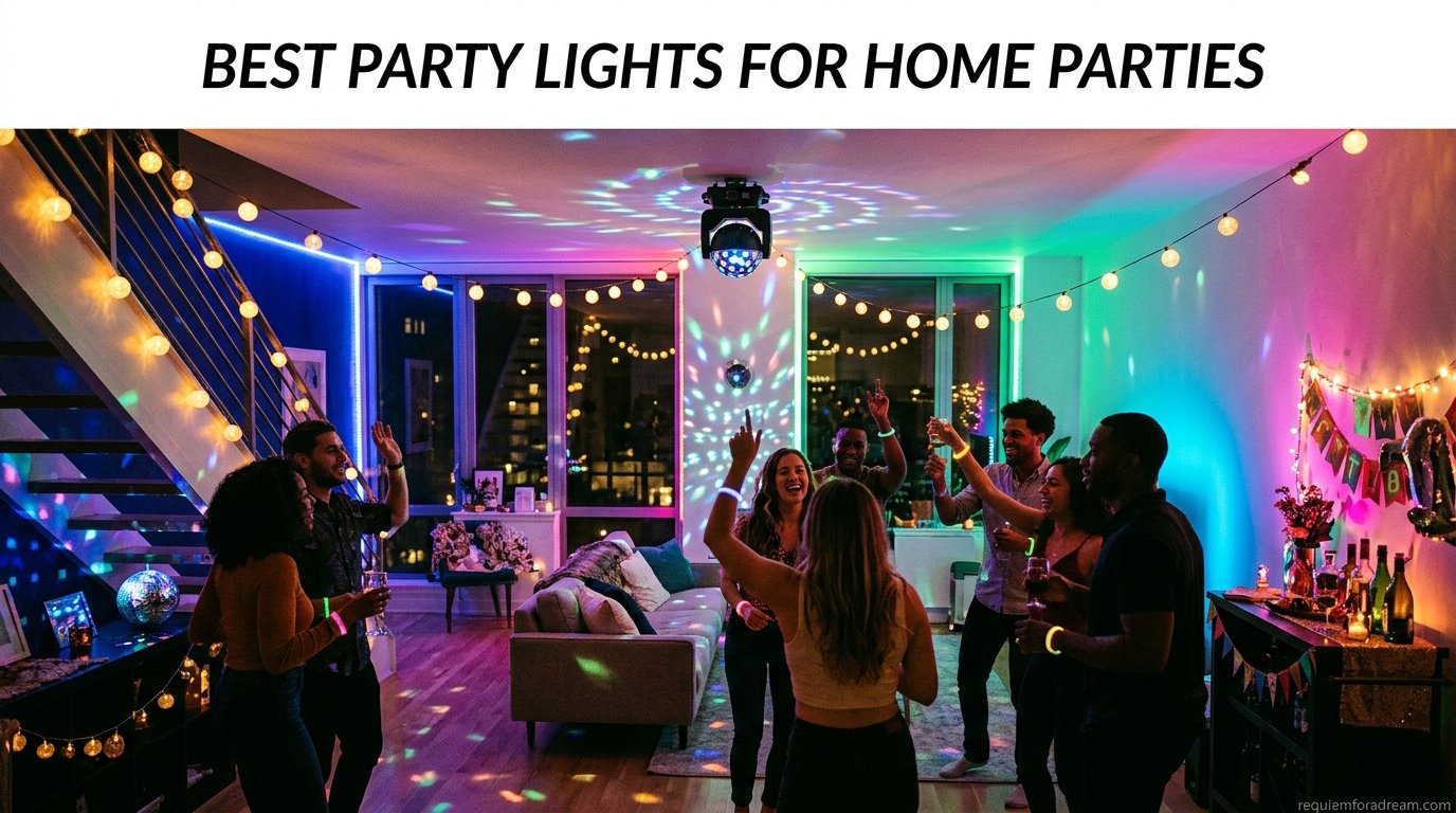 best party lights for home parties
