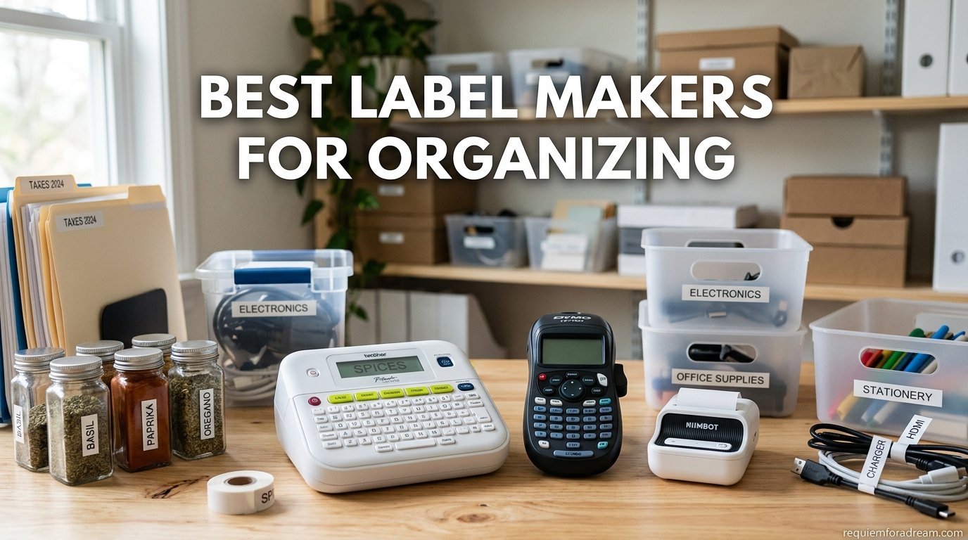 best label makers for organizing