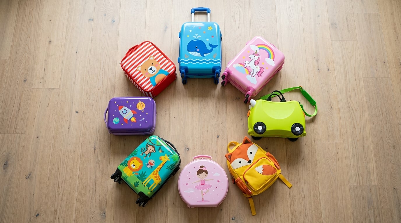 best kids luggage for family trips
