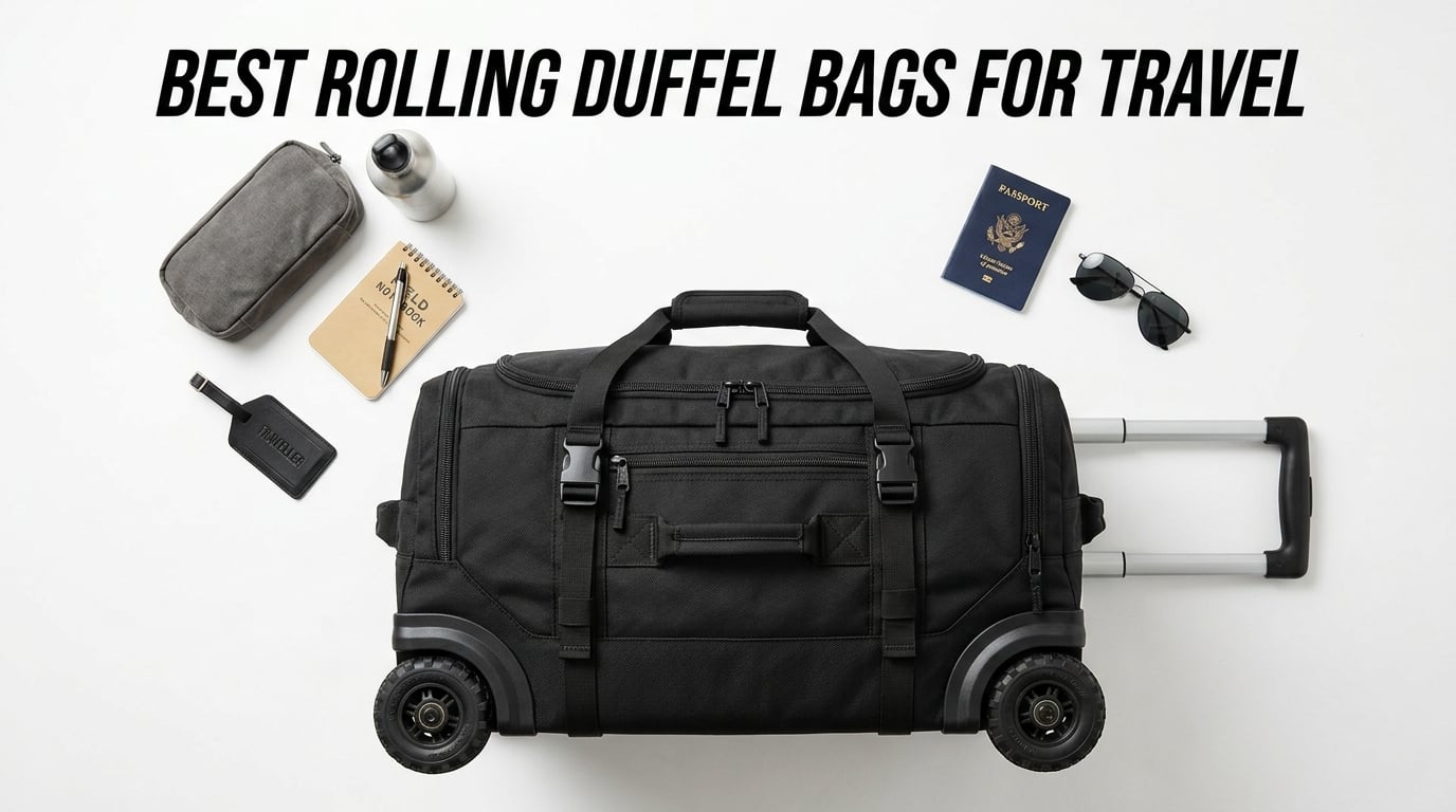 best rolling duffel bags for travel