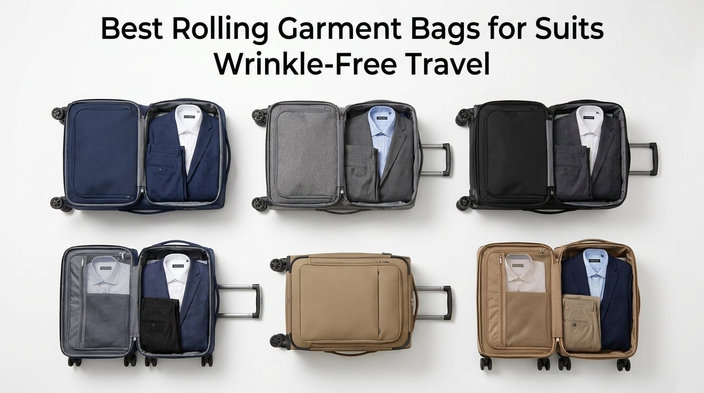 best rolling garment bags for suits