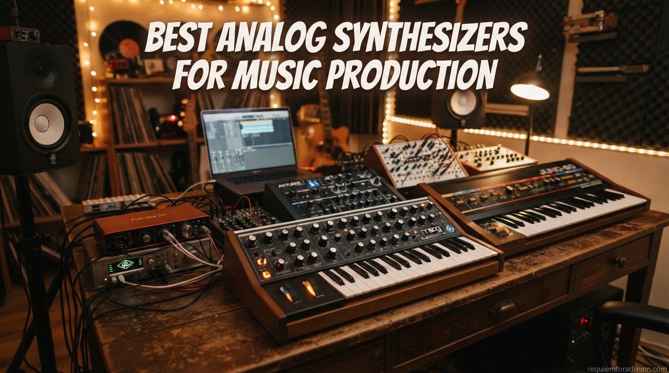 best analog synthesizers for music production