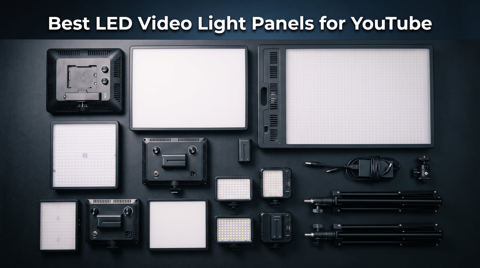 best led video light panels for youtube