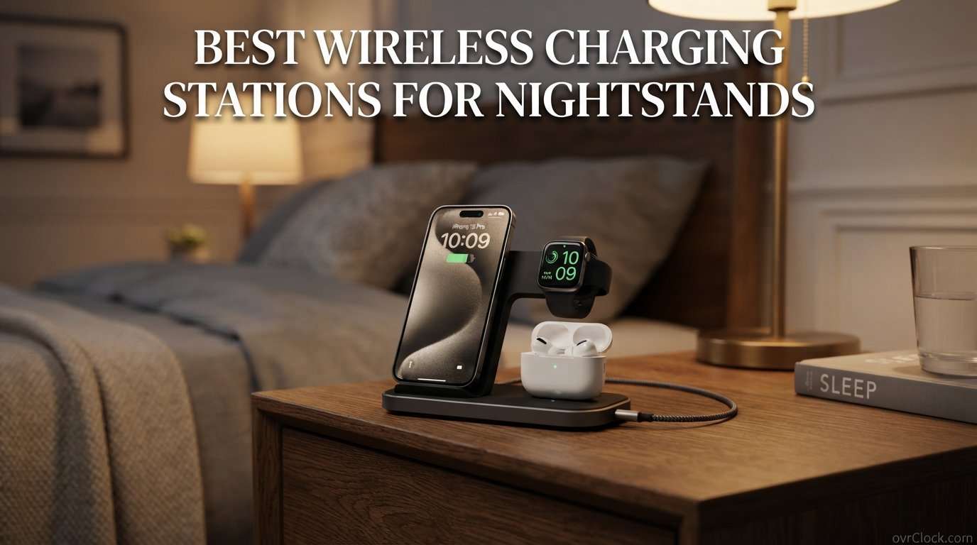 best wireless charging stations for nightstands