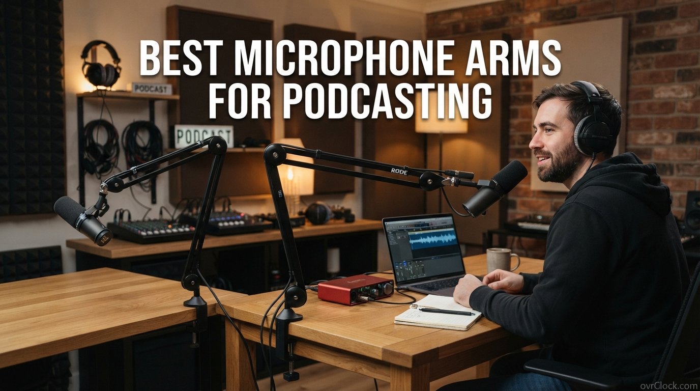 best microphone arms for podcasting