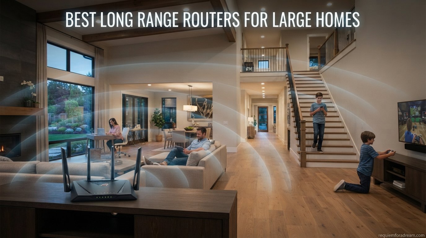 best long range routers for large homes