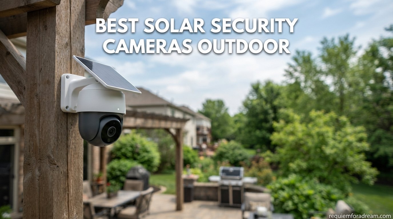 best solar security cameras for outdoor use