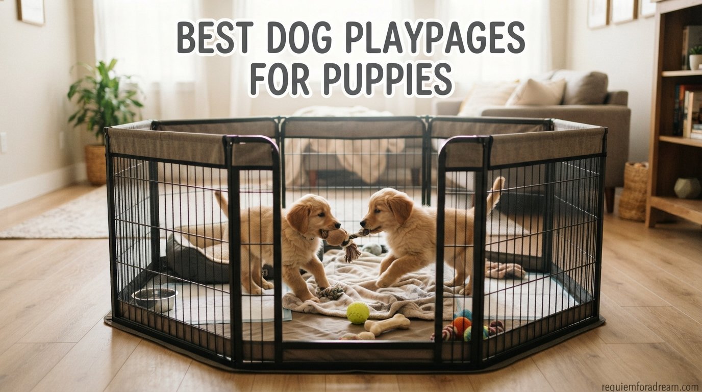 best dog playpens for puppies