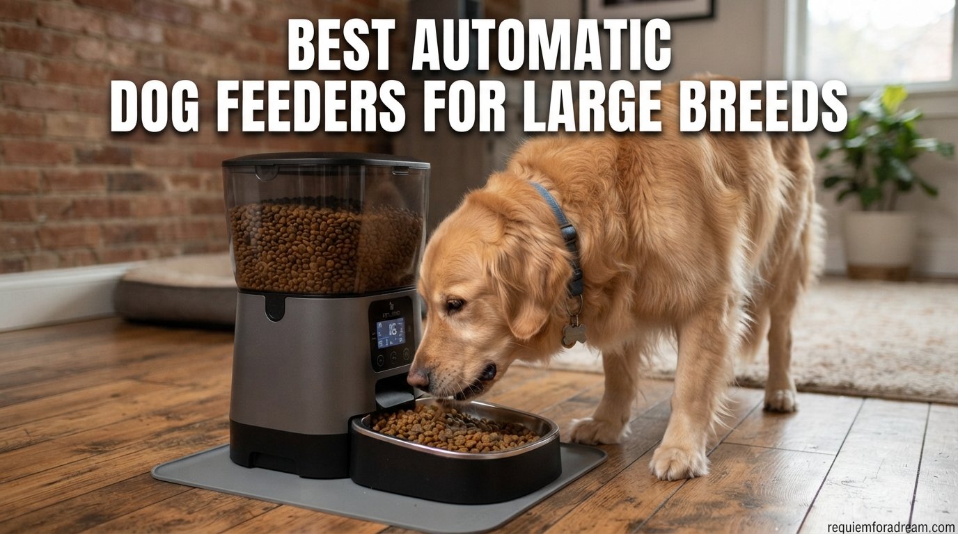 best automatic dog feeders for large breeds