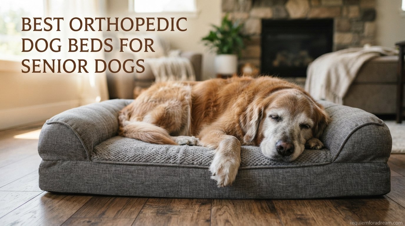best orthopedic dog beds for senior dogs