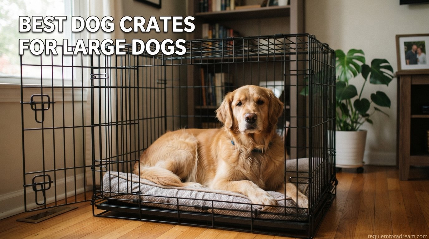 best dog crates for large dogs