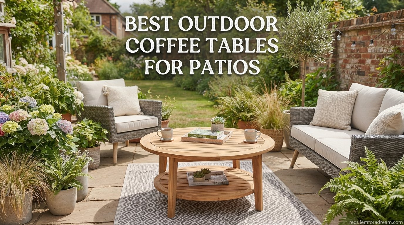 best outdoor coffee tables for patios