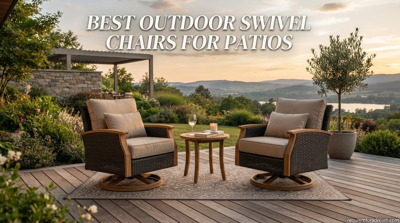 best outdoor swivel chairs for patios