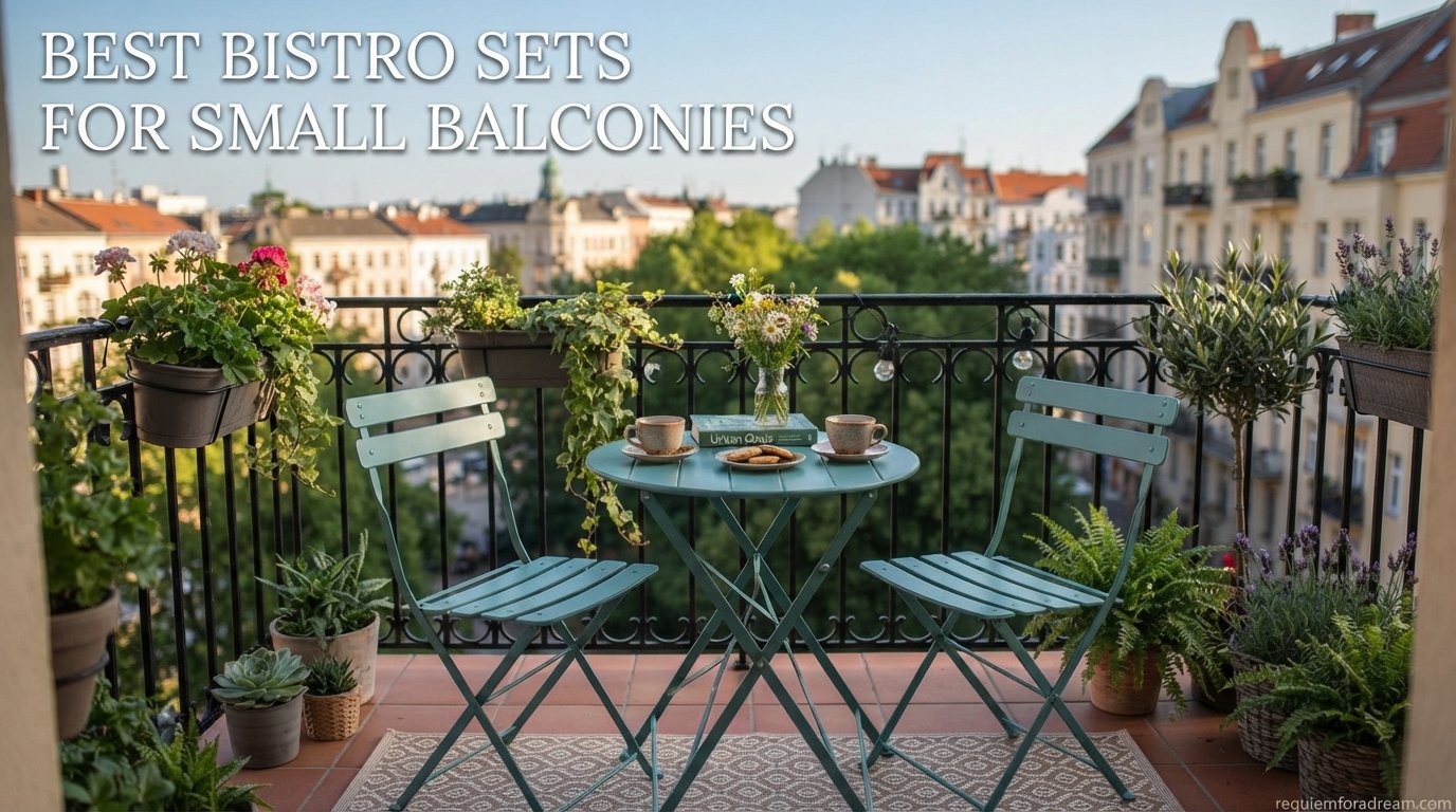 best bistro sets for small balconies