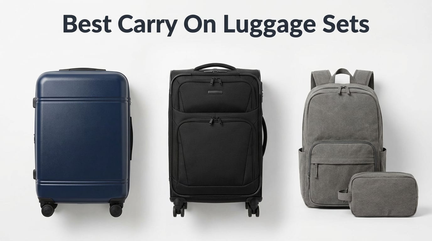 best carry on luggage sets for travel