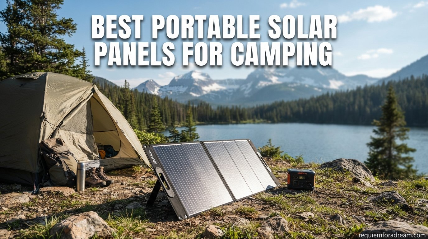 best portable solar panels for camping