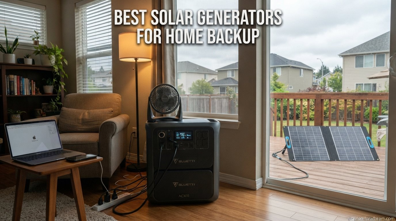 best solar generators for home backup