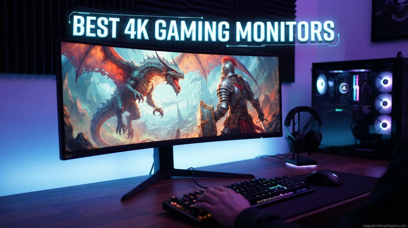best 4k gaming monitors