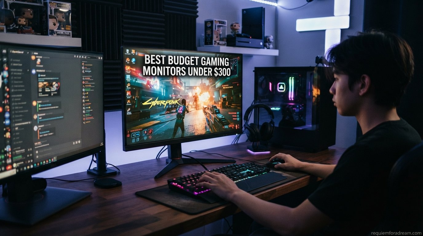 best budget gaming monitors under $300