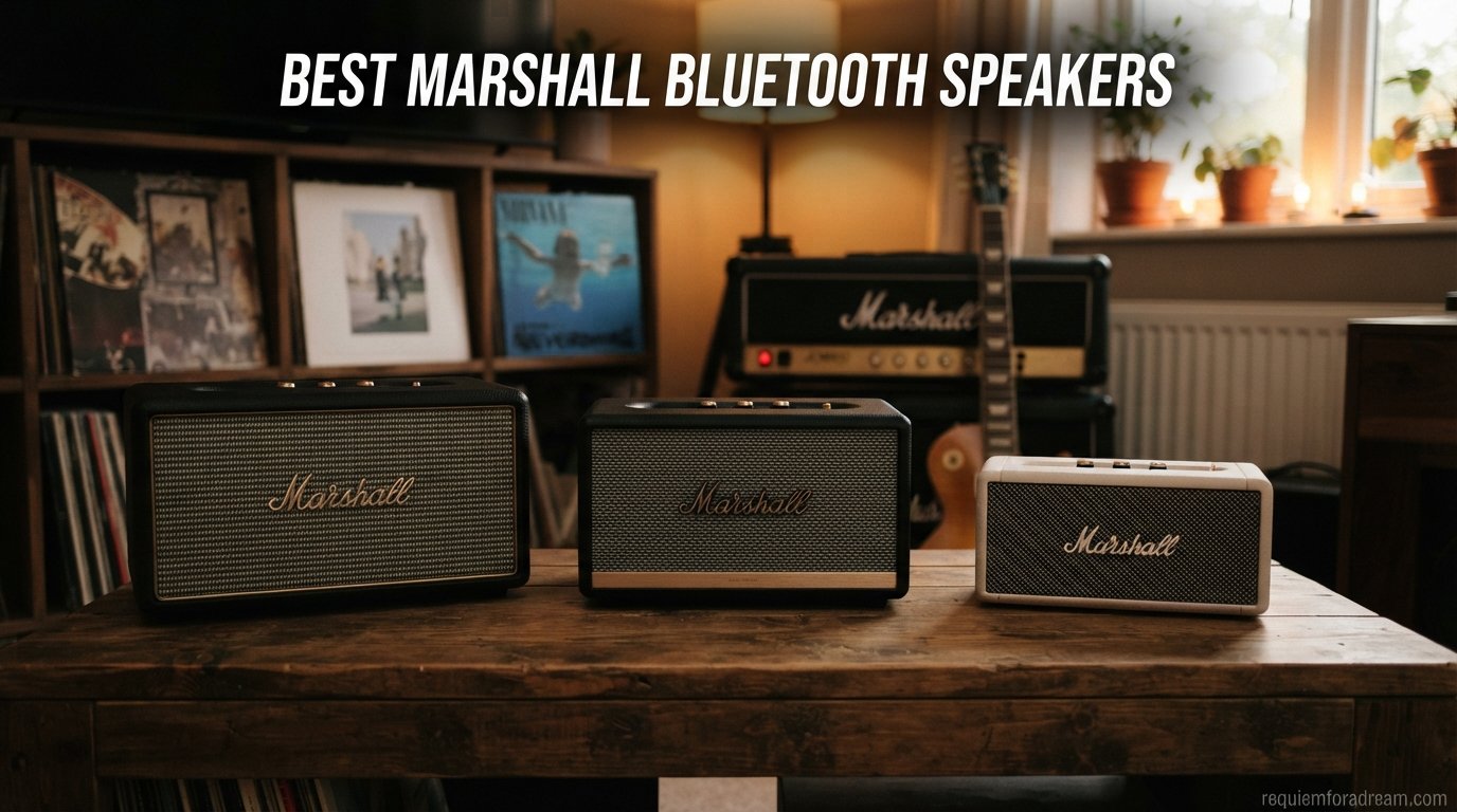 best marshall bluetooth speakers
